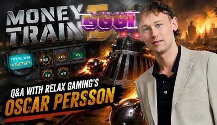 Tampilan visual karakter dan tema industrial pada slot Money Train 5